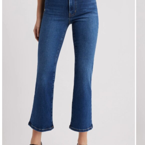 The Reboot High Waist Crop Flare Jeans (NWT) Femma Size:26 - Picture 5 of 5